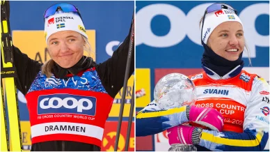 Linn Svahn vid världscupen