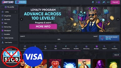 britsino casino visa uk