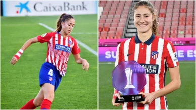Laia Aleixandri en el Atlético de Madrid