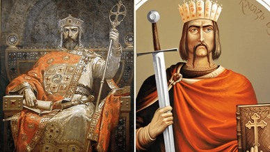 Князь Володимир та імператор Василь II