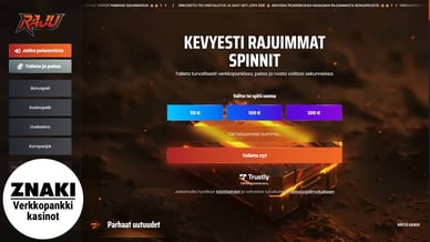 kasino pankkitunnuksilla
