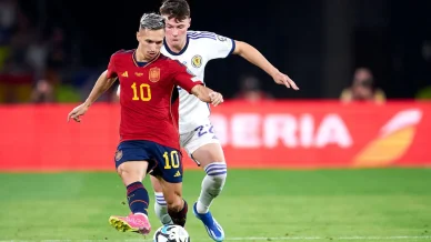 Bryan Zaragoza en la selección española