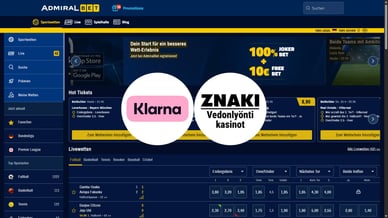 Vedonlyönti kasino Klarna