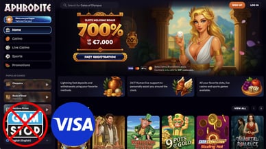 aphrodite casino visa uk