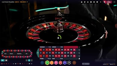 Live French Roulette