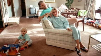 Glenn Hysén med sin fru Helena och sonen Alexander Glenn Hysén med sin fru Helena och sonen Alexander