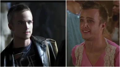 Aaron Paul al comienzo de su carrera Aaron Paul al comienzo de su carrera