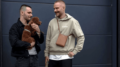 Володимир Завадюк, Павло Супрунюк та їх песик Шордіч