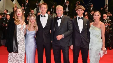 Kevin Costner con sus hijos Kevin Costner hijos