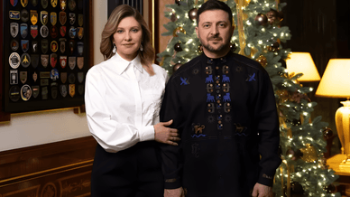 Володимир Зеленський в сорочці