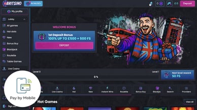 pay by mobile phone casino