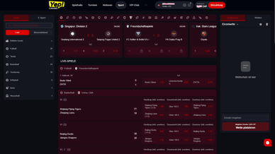 Yep Casino Sportwetten