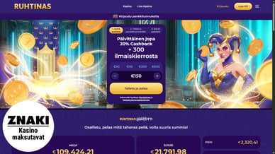 casino maksutavat