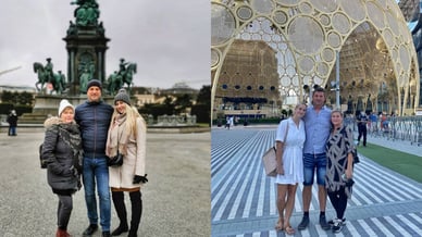 Lucija Vrankar starši