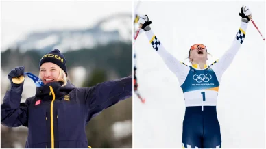 Linn Svahn vid Olympiska spelen