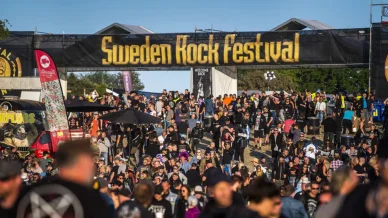 Öppning av Sweden Rock Festival Öppning av Sweden Rock Festival