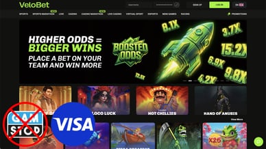 velobet casino visa uk