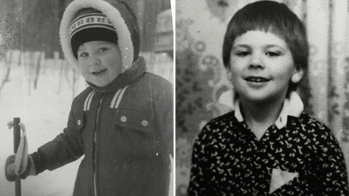 Діма Комаров в дитинстві