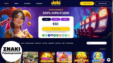 nettikasino palautusprosentti