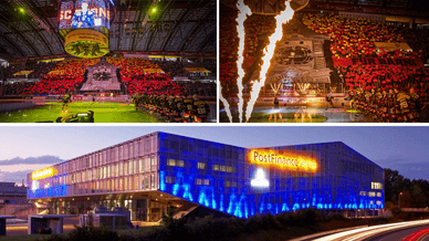 Die Heimarena des SC Bern – die PostFinance Arena