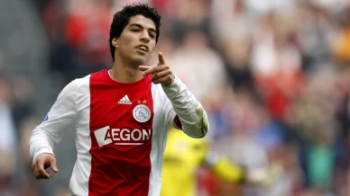 Luis Suárez en el Ajax Luis Suárez delantero del Ajax