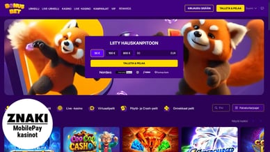 casino MobilePay talletus