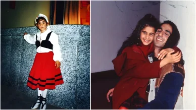 Alba Flores en su infancia Alba Flores en su infancia