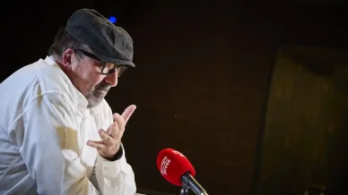 Koldo García Izaguirre durante una entrevista