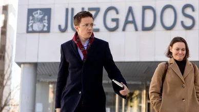 Íñigo Errejón sale del juzgado Íñigo Errejón sale del juzgado