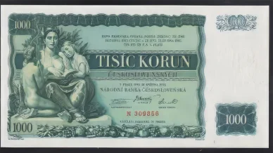 1000 korun z roku 1934 