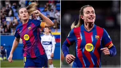 Alexia Putellas en el F. C. Barcelona Alexia Putellas en el F. C. Barcelona