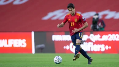Eric García en la selección española Eric García en la selección española