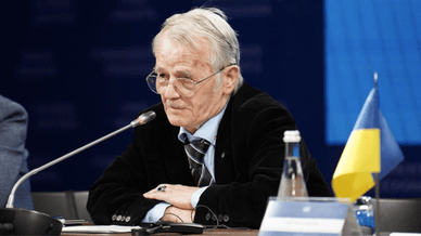 Мустафа Джемілєв на конференції