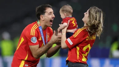 Mikel Oyarzabal y Ainhoa Larrauri