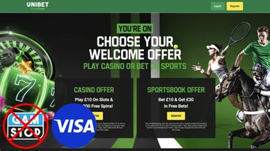 unibet casino visa uk