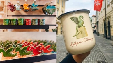 Dragon Shop Ljubljana keramični spominki