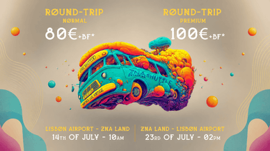 Transporte para o festival ZNA Gathering 2026 percurso conveniente