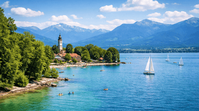 Bayerns Chiemsee