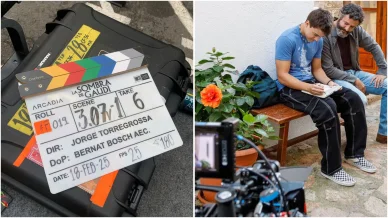 Rodaje de la serie «Ciudad de sombras» Rodaje de la serie «Ciudad de sombras»