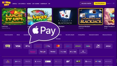 Apple Pay Visa kasinot