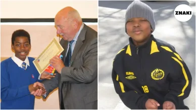 Anthony Elanga som barn