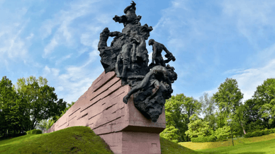 Пам'ятник жертвам Бабиного Яру в Києві