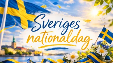 Sveriges nationaldag - huvudfoto