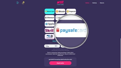 paysafecard 20 euron talletus casino