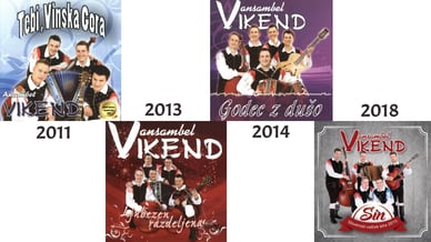 Albumi Ansambla Vikend