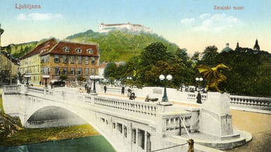 Zmajski most zgodovina