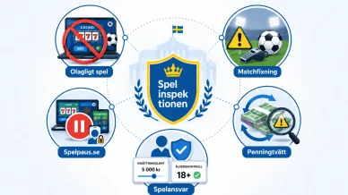 Spelinspektionens fokusområden Spelinspektionens fokusområden