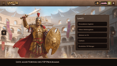 VIP-Programm von Lanista Casino