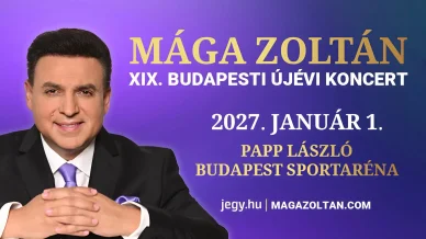 Mága Zoltán újévi koncertje 2027-ban Mága Zoltán Újévi Koncert 2027