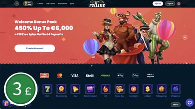 3£ deposit casino